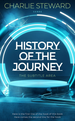 3D mockup of Chathams Blue #21334 - Premade Science Fiction Book Cover