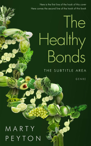 3D mockup of Seaweed #21677 - Premade Abstract Book Cover