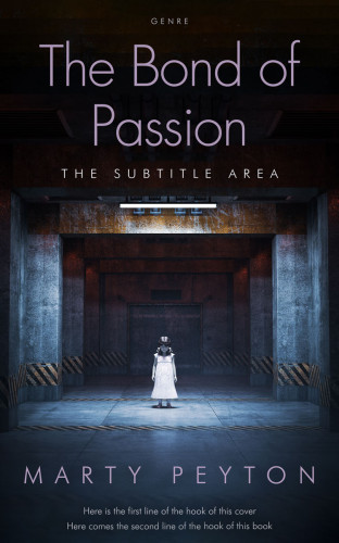 3D mockup of Shark #21690 - Premade Horror Book Cover