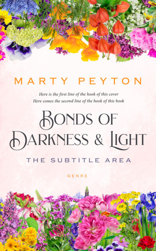 3D mockup of Tom Thumb #21732 - Premade Abstract Book Cover