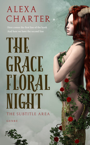 3D mockup of Pewter #21891 - Premade Fantasy Book Cover