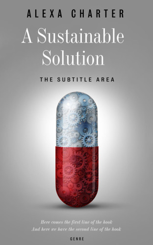 3D mockup of Dusty Gray #21920 - Premade Science Fiction Book Cover