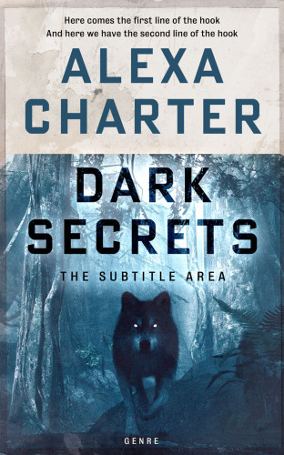 3D mockup of Quill Gray #22016 - Premade Fantasy Book Cover