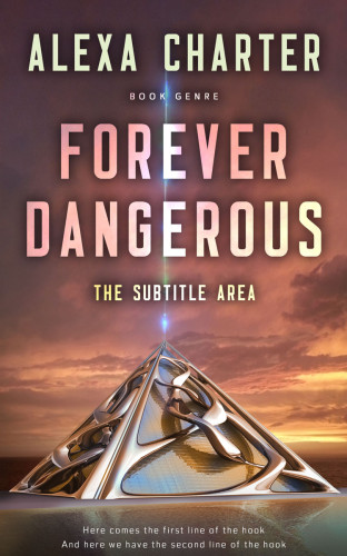 3D mockup of Congo Brown #22137 - Premade Science Fiction Book Cover