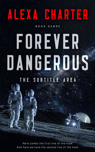 3D mockup of Bunker #22138 - Premade Science Fiction Book Cover