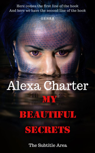 3D mockup of Old Rose #22172 - Premade Fantasy Book Cover