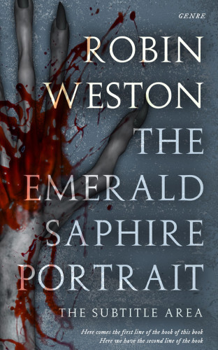 3D mockup of Mako #22443 - Premade Horror Book Cover