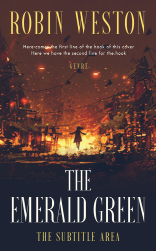 3D mockup of Thunder #22520 - Premade Apocalyptica Book Cover