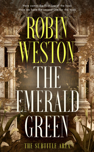 3D mockup of Black Marlin #22527 - Premade Fantasy Book Cover