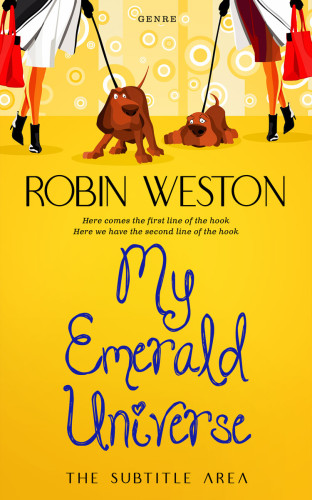 3D mockup of Lightning Yellow #22659 - Premade Romance Book Cover