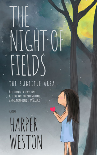 3D mockup of River Bed #22703 - Premade Romance Book Cover