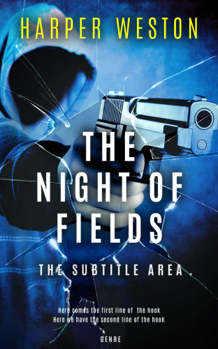 3D mockup of Ebony #22711 - Premade Mystery & Thriller & Suspense Book Cover