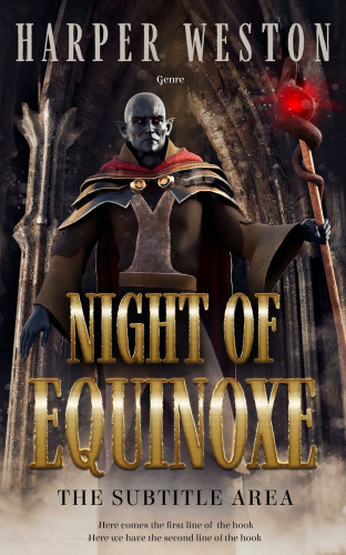 3D mockup of Indian Khaki #22753 - Premade Fantasy Book Cover