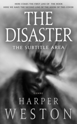 3D mockup of Dove Gray #22841 - Premade Horror Book Cover