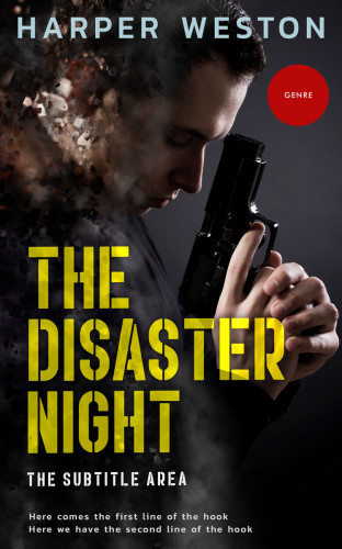 3D mockup of Cod Gray #22854 - Premade Mystery & Thriller & Suspense Book Cover