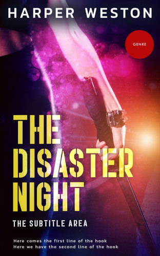 3D mockup of Tonys Pink #22855 - Premade Mystery & Thriller & Suspense Book Cover