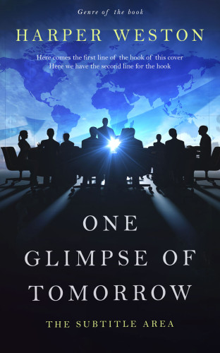 3D mockup of Mirage #22940 - Premade Business Book Cover