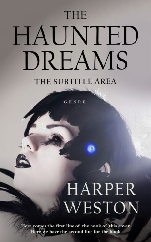 3D mockup of Nobel #22976 - Premade Horror Book Cover