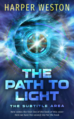 3D mockup of Cloud Burst #23018 - Premade Science Fiction Book Cover