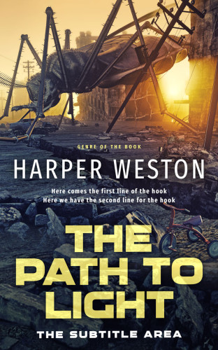 3D mockup of Putty #23022 - Premade Apocalyptica Book Cover