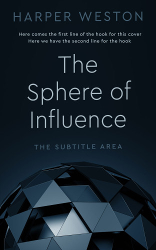 3D mockup of Ebony #23098 - Premade Science Fiction Book Cover