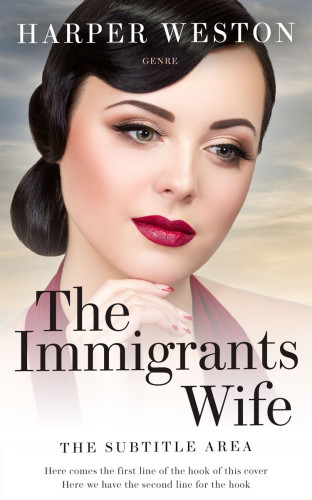 3D mockup of Dust Storm #23104 - Premade Historical Book Cover