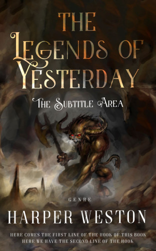 3D mockup of Birch #23139 - Premade Fantasy Book Cover