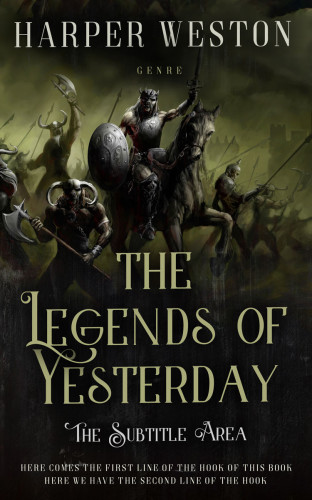 3D mockup of Rangoon Green #23141 - Premade Apocalyptica Book Cover