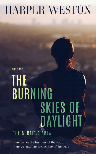 3D mockup of Soft Amber #23229 - Premade Teen & Young Adult Book Cover