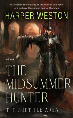 3D mockup of Oil #23307 - Premade Fantasy Book Cover