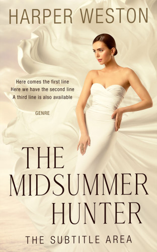 3D mockup of Almond #23315 - Premade Romance Book Cover