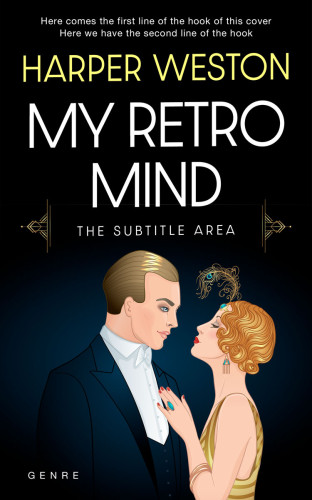 3D mockup of Calico #23330 - Premade Romance Book Cover