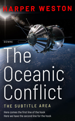 3D mockup of Bunker #23363 - Premade Science Fiction Book Cover