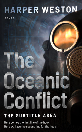 3D mockup of Shark #23369 - Premade Apocalyptica Book Cover