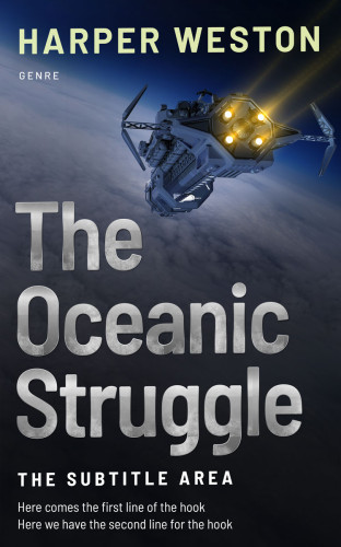 3D mockup of Ebony Clay #23376 - Premade Science Fiction Book Cover