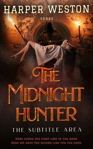 3D mockup of Eternity #23429 - Premade Fantasy Book Cover