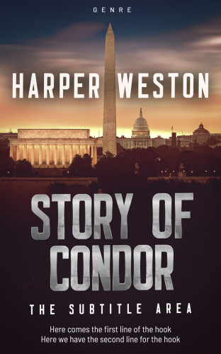 3D mockup of Rodeo Dust #23473 - Premade Mystery & Thriller & Suspense Book Cover