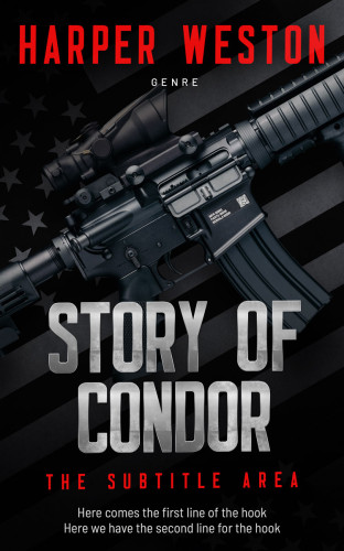 3D mockup of Woodsmoke #23478 - Premade Mystery & Thriller & Suspense Book Cover