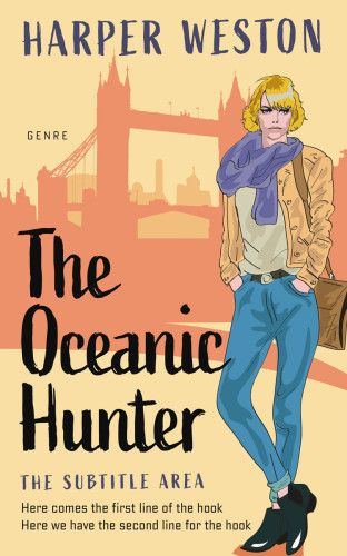 3D mockup of Manhattan #23483 - Premade Abstract Book Cover