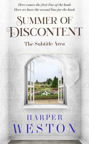 3D mockup of Quill Gray #23528 - Premade Literary Fiction Book Cover