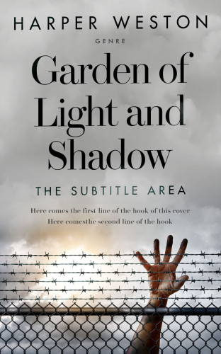 3D mockup of Gray Nickel #23576 - Premade Apocalyptica Book Cover | BookCoverZone