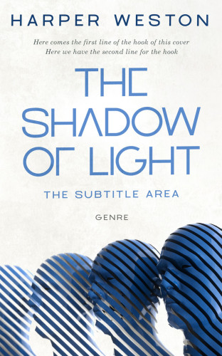 3D mockup of Desert Storm #23674 - Premade Abstract Book Cover