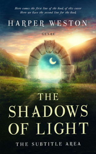 3D mockup of Pavlova #23692 - Premade Fantasy Book Cover