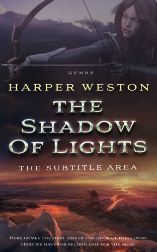 3D mockup of Thunder #23757 - Premade Fantasy Book Cover