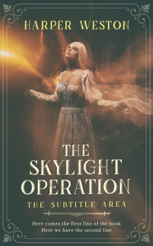 3D mockup of Fuscous Gray #23816 - Premade Fantasy Book Cover