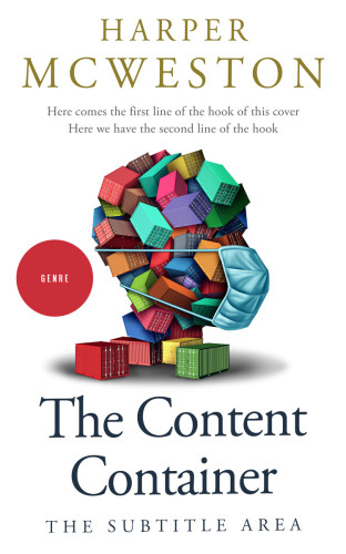 3D mockup of Silver Rust #23841 - Premade Business Book Cover