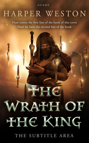 3D mockup of Tumbleweed #23864 - Premade Fantasy Book Cover