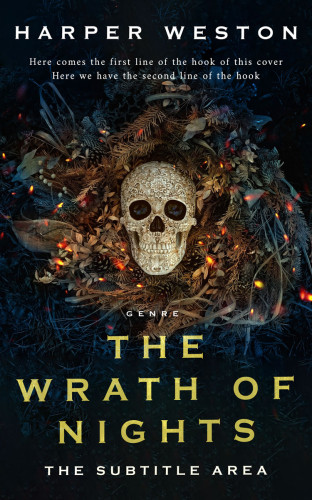 3D mockup of Bunker #23943 - Premade Horror Book Cover