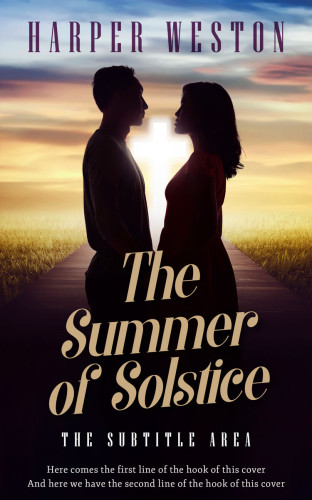 3D mockup of Gondola #23979 - Premade Romance Book Cover