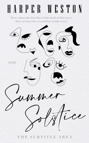 3D mockup of Athens Gray #24005 - Premade Abstract Book Cover